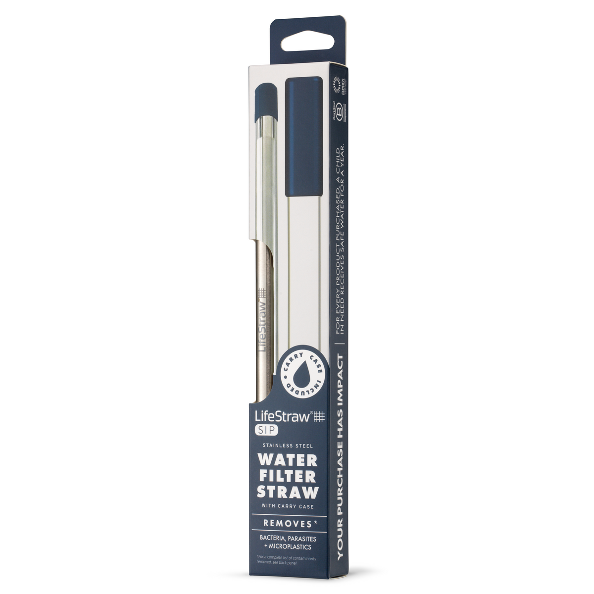 LifeStraw Sip v hygienickém silikonovém cestovním pouzdře