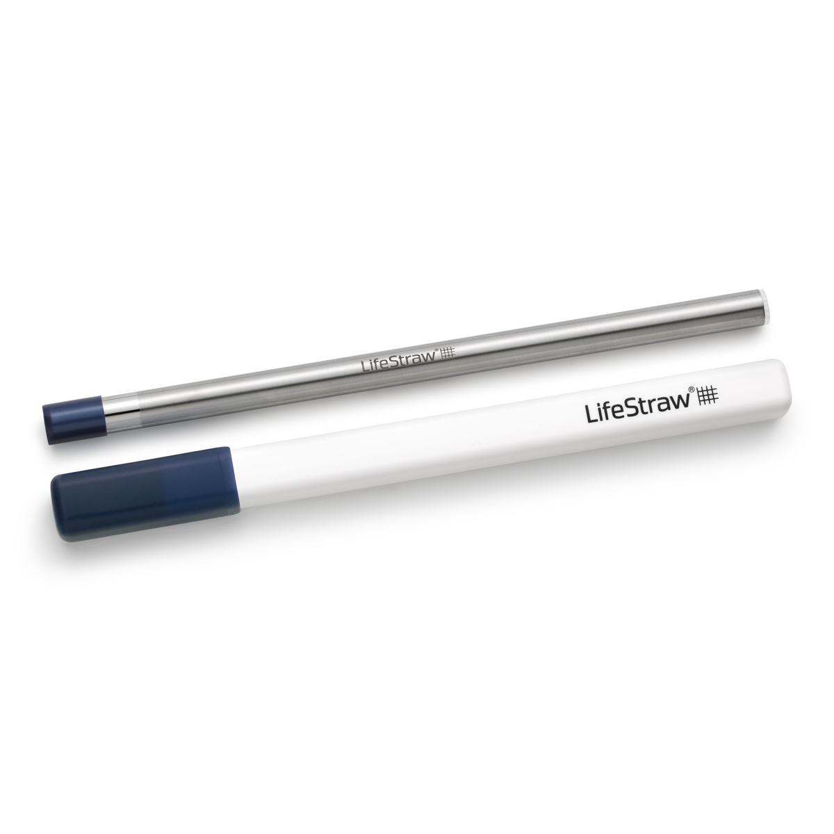 Stylové nerezové filtrační brčko LifeStraw Sip (Midnight Blue)
